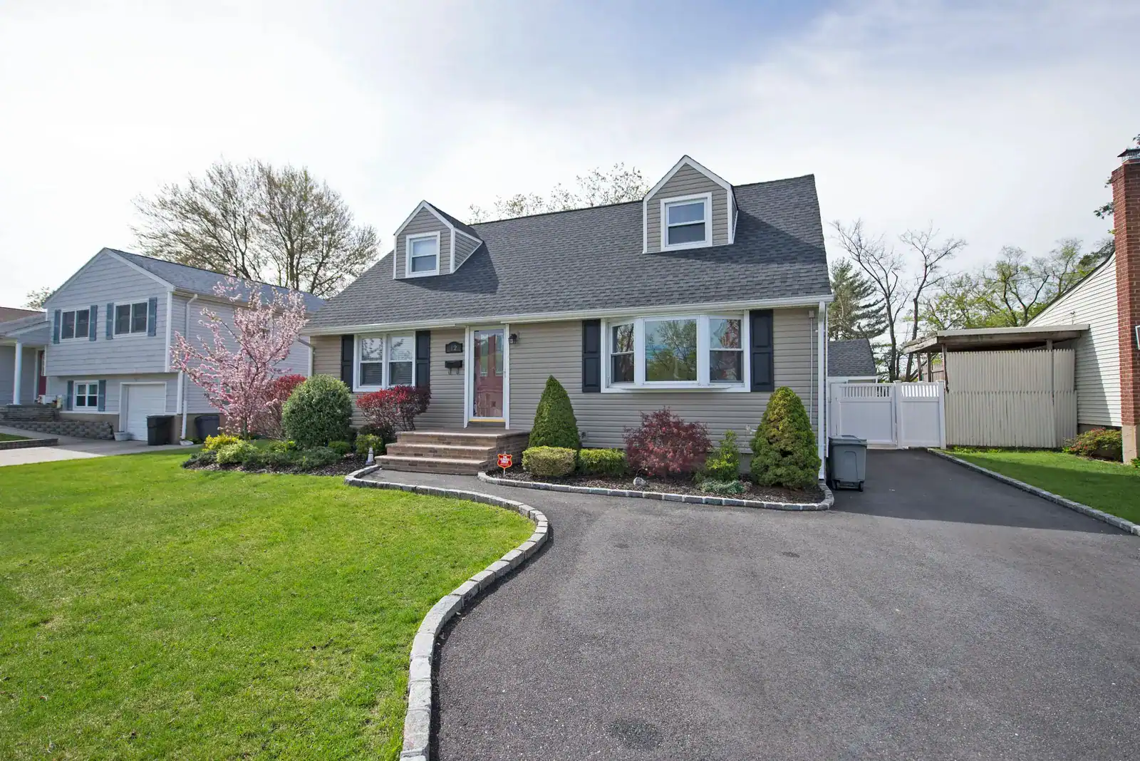Home exterior in Nassau County, Long Island, New York